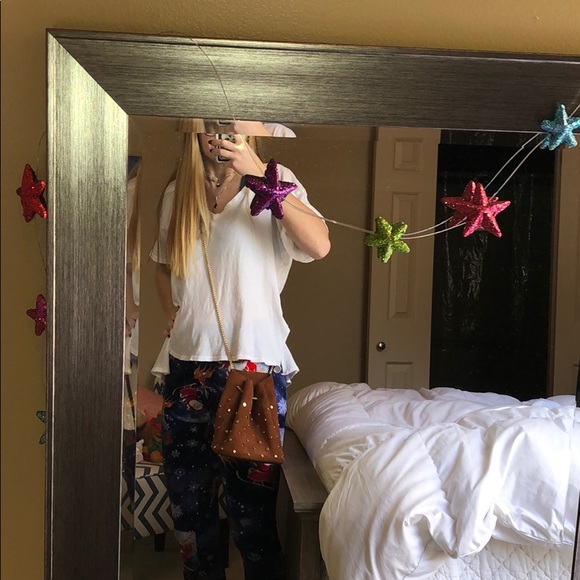 Studded Leather Bucket Purse - Picture 5 of 7